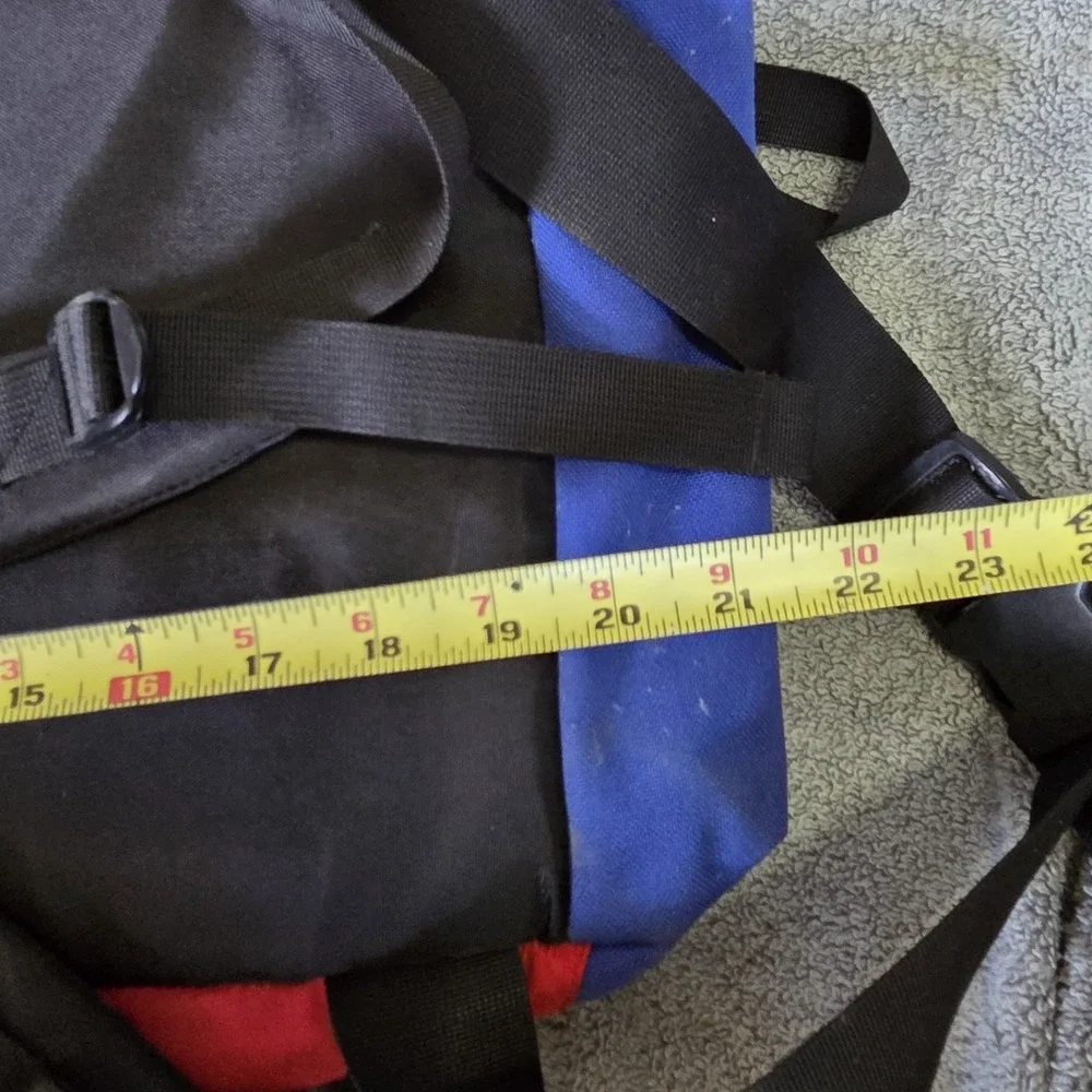 Vintage Kelty Mocking Bird Backpack Soft Pack Nylon Hiking Trekking Camping Red